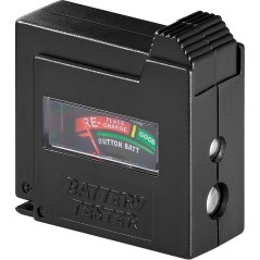 "Goobay Analog Battery Tester - Reliable, Easy-to-Use, Essential for Every Home | 4040849540202"